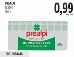 Carico Cash & Carry Prealpi burro offerta