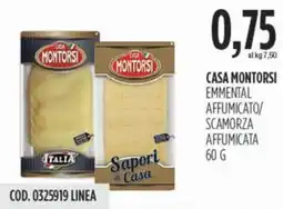 Carico Cash & Carry Casa montorsi emmental affumicato/ scamorza affumicata offerta