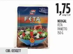 Carico Cash & Carry Neogal feta panetto offerta