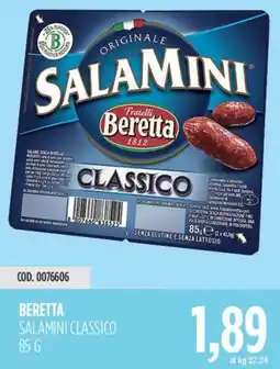 Carico Cash & Carry Beretta salamini classico offerta