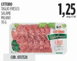 Carico Cash & Carry Citterio taglio fresco salame milano offerta