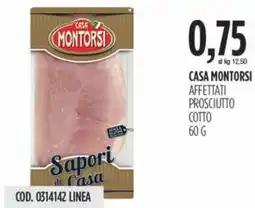 Carico Cash & Carry Casa montorsi affettati prosciutto cotto offerta