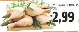 Paghi Poco Cosciotti di pollo offerta