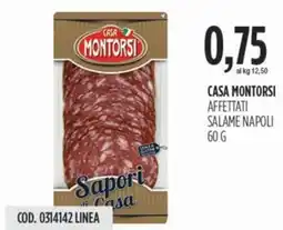 Carico Cash & Carry Casa montorsi affettati salame napoli offerta