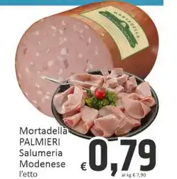 Paghi Poco Mortadella palmieri salumeria modenese offerta