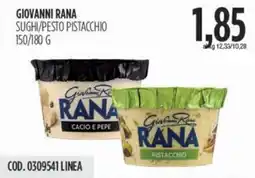 Carico Cash & Carry Giovanni rana sughi/pesto pistacchio offerta
