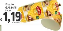 Paghi Poco Filante GALBANI offerta