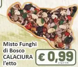 Paghi Poco Misto Funghi di Bosco CALACIURA offerta