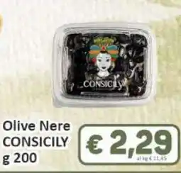 Paghi Poco Olive Nere CONSICILY offerta