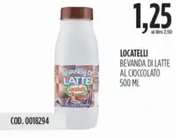 Carico Cash & Carry Locatelli bevanda di latte al cioccolato offerta