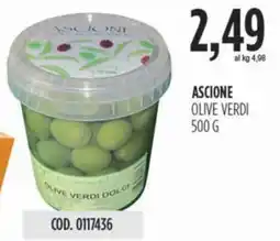 Carico Cash & Carry Ascione olive verdi offerta
