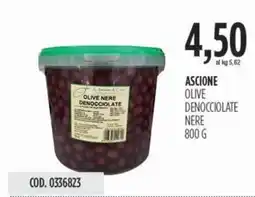 Carico Cash & Carry Ascione olive denocciolate nere offerta