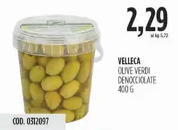 Carico Cash & Carry Velleca olive verdi denocciolate offerta