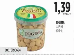 Carico Cash & Carry Togima lupini offerta