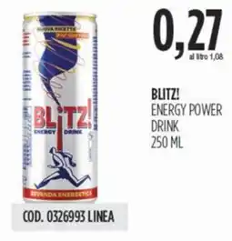 Carico Cash & Carry Blitz! energy power drink offerta