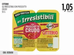 Carico Cash & Carry Citterio gli irresistibili con prosciutto crudo offerta