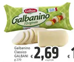 Paghi Poco Galbanino Classico GALBANI offerta