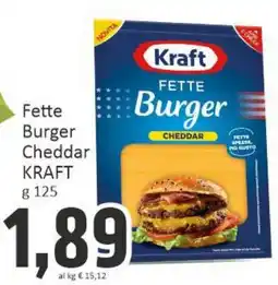 Paghi Poco Fette Burger Cheddar KRAFT offerta