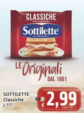 Paghi Poco SOTTILETTE Classiche offerta