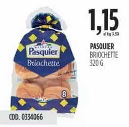 Carico Cash & Carry Pasquier briochette offerta