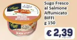 Paghi Poco Sugo Fresco al Salmone Affumicato BIFFI offerta