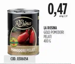 Carico Cash & Carry La rosina gold pomodori pelati offerta