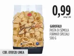 Carico Cash & Carry Garofalo pasta di semola formati speciali offerta