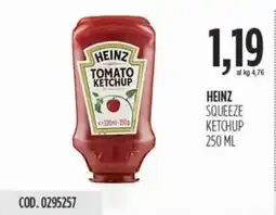 Carico Cash & Carry Heinz squeeze ketchup offerta