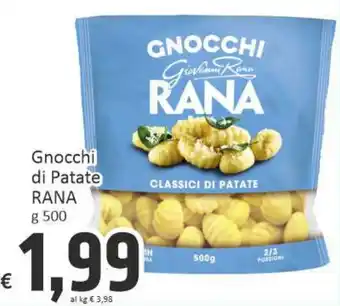 Paghi Poco Gnocchi di Patate RANA offerta
