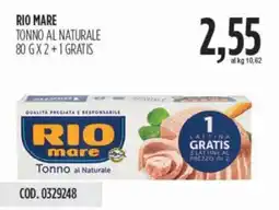 Carico Cash & Carry Rio mare tonno al naturale offerta
