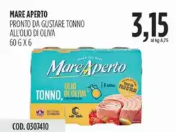 Carico Cash & Carry Mare aperto pronto da gustare tonno all'olio di oliva offerta