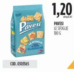 Carico Cash & Carry Pavesi le sfoglie offerta