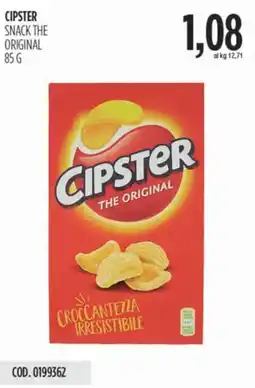 Carico Cash & Carry Cipster snack the original offerta