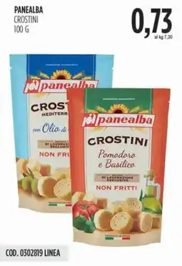 Carico Cash & Carry Panealba crostini offerta