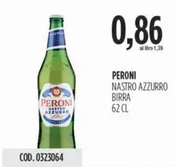 Carico Cash & Carry Peroni nastro azzurro birra offerta