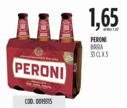 Carico Cash & Carry Peroni birra offerta