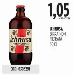 Carico Cash & Carry Ichnusa birra non filtrata offerta