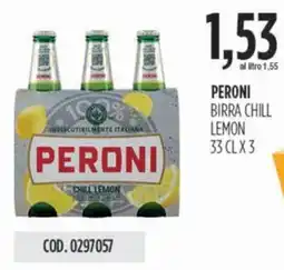 Carico Cash & Carry Peroni birra chill lemon offerta