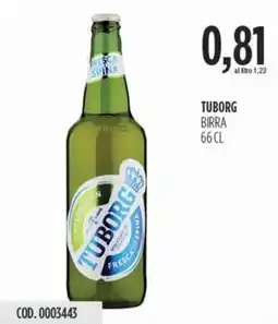Carico Cash & Carry Tuborg birra offerta