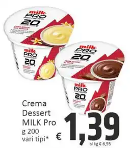 Paghi Poco Crema Dessert MILK Pro offerta