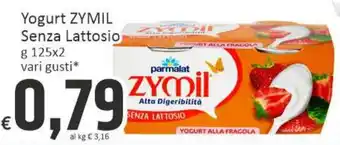 Paghi Poco Yogurt zymil senza lattosio offerta