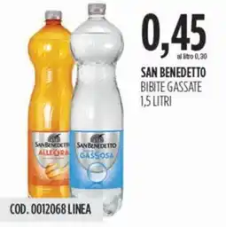 Carico Cash & Carry San benedetto bibite gassate offerta