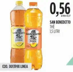 Carico Cash & Carry San benedetto thè offerta