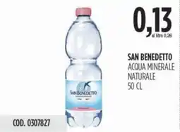 Carico Cash & Carry San benedetto acqua minerale naturale offerta
