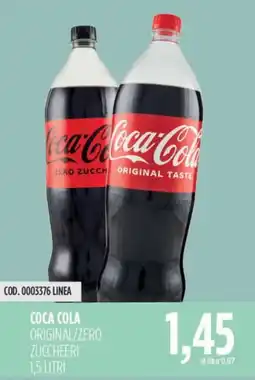 Carico Cash & Carry Coca cola original/zero zuccheeri offerta