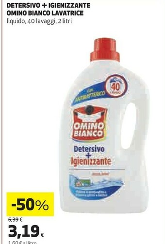 Coop Detersivo lavatrice offerta