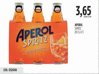 Carico Cash & Carry Aperol spritz offerta