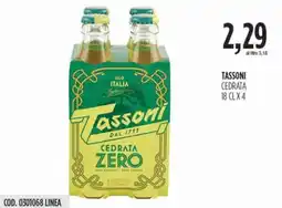 Carico Cash & Carry Tassoni cedrata offerta