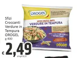 Paghi Poco Sfizi Croccanti Verdure in Tempura OROGEL offerta