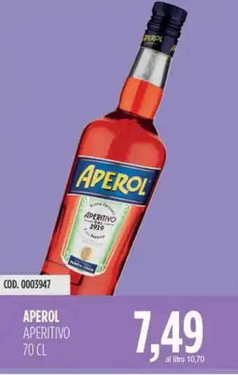 Aperol aperitivo